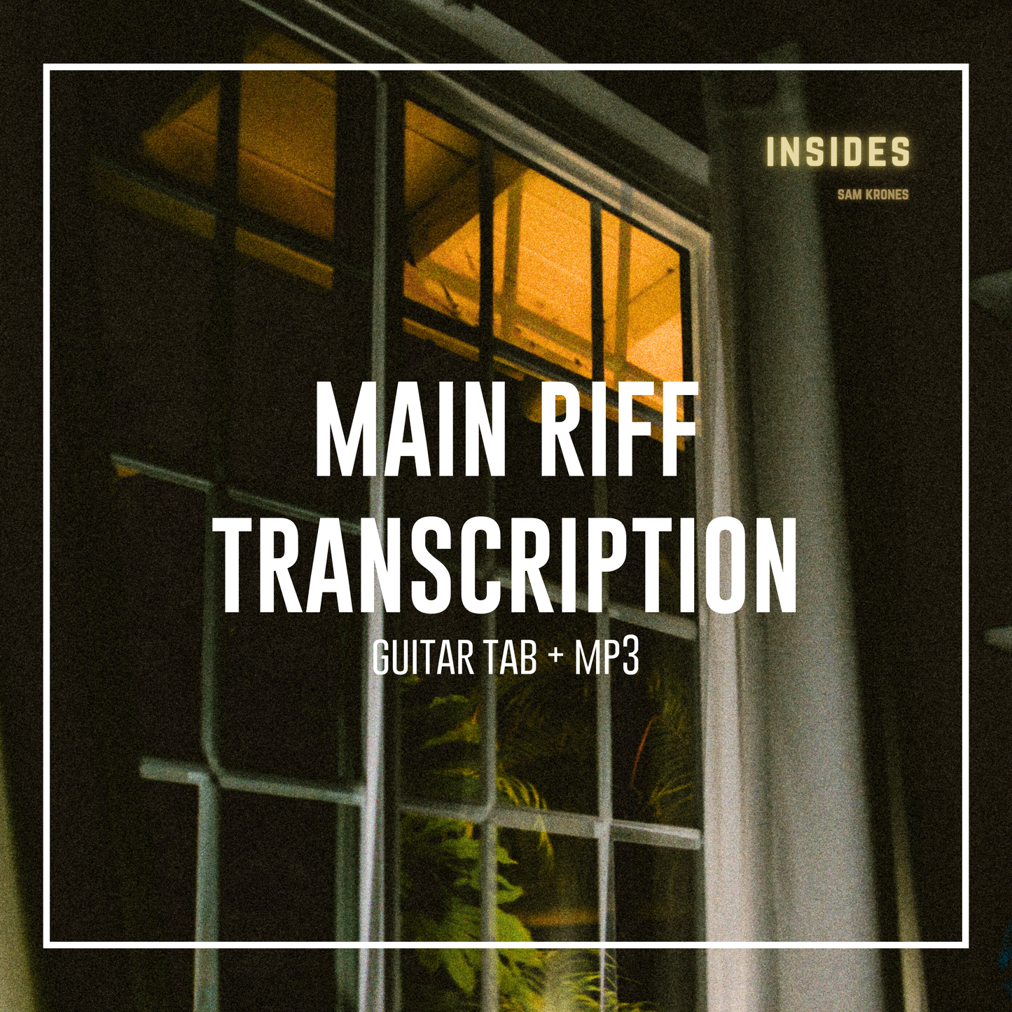 "Insides" Acoustic Riff TAB